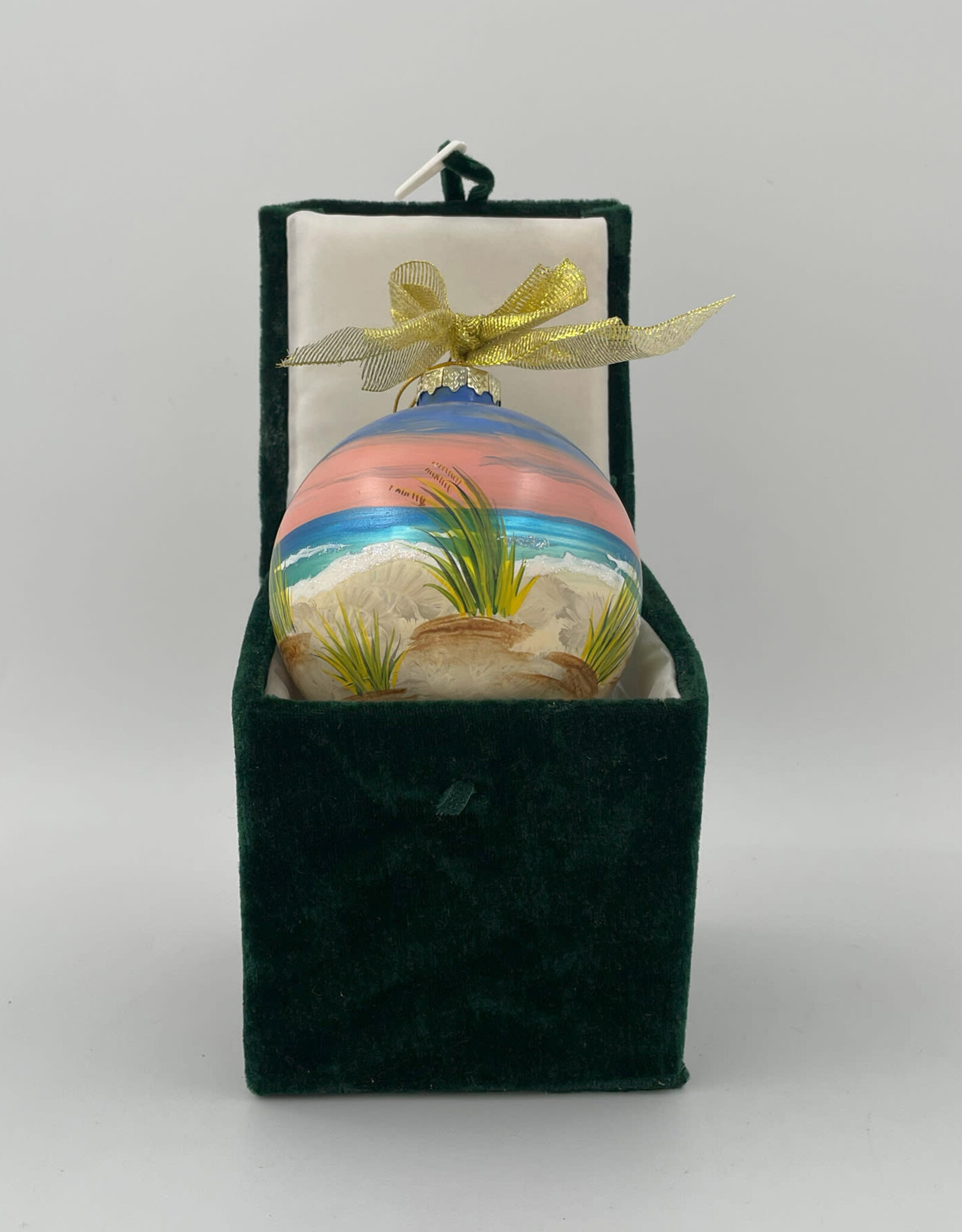 Blue Heron BVI Christmas Ornaments - Hand Painted