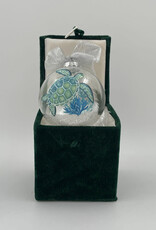 Clear Mar Indigo BVI Christmas Ornaments Hand Painted