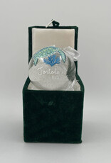 Clear Mar Indigo BVI Christmas Ornaments Hand Painted