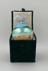 Tropical Snowman BVI Christmas Ornament - Hand Painted