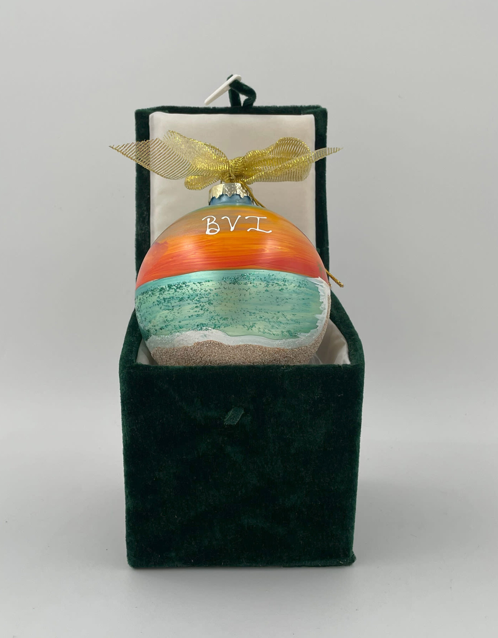 Life's A Beach BVI Christmas Ornaments - Hand Painted