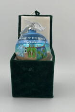 Gone to the Beach BVI Christmas Ornament  Hand Painted