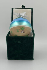 Gone to the Beach BVI Christmas Ornament  Hand Painted