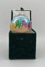 Vacation BVI Christmas Ornaments - Hand Painted Glass