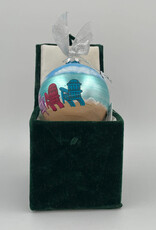 Vacation BVI Christmas Ornaments - Hand Painted Glass