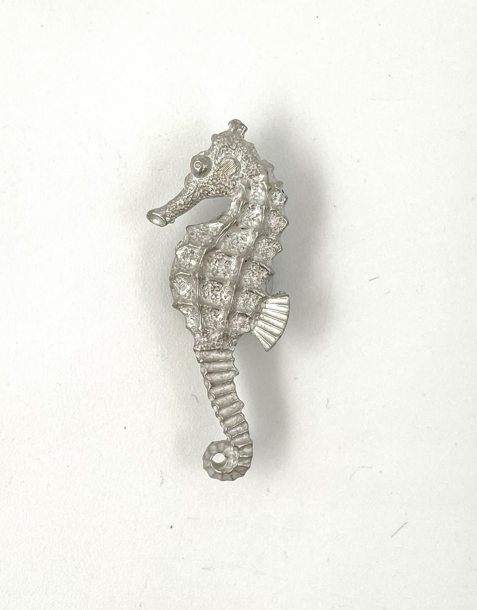 Handmade Pewter Magnet - Seahorse