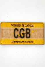 Magnet - License Plate - Cane Garden Bay