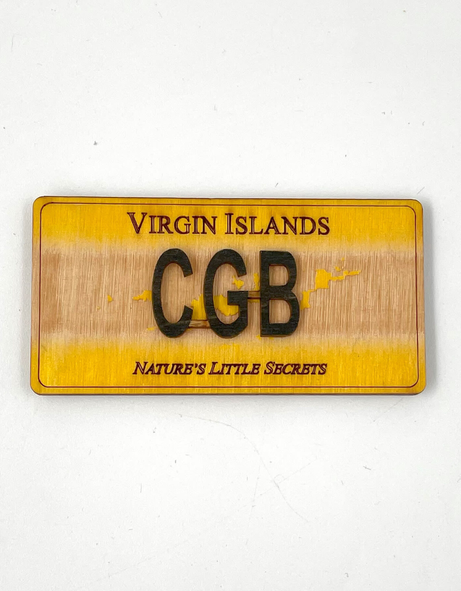 Magnet - License Plate - Cane Garden Bay