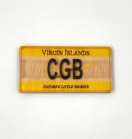 Magnet - License Plate - Cane Garden Bay