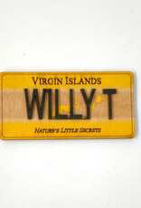 Magnet - License Plate - Willy T