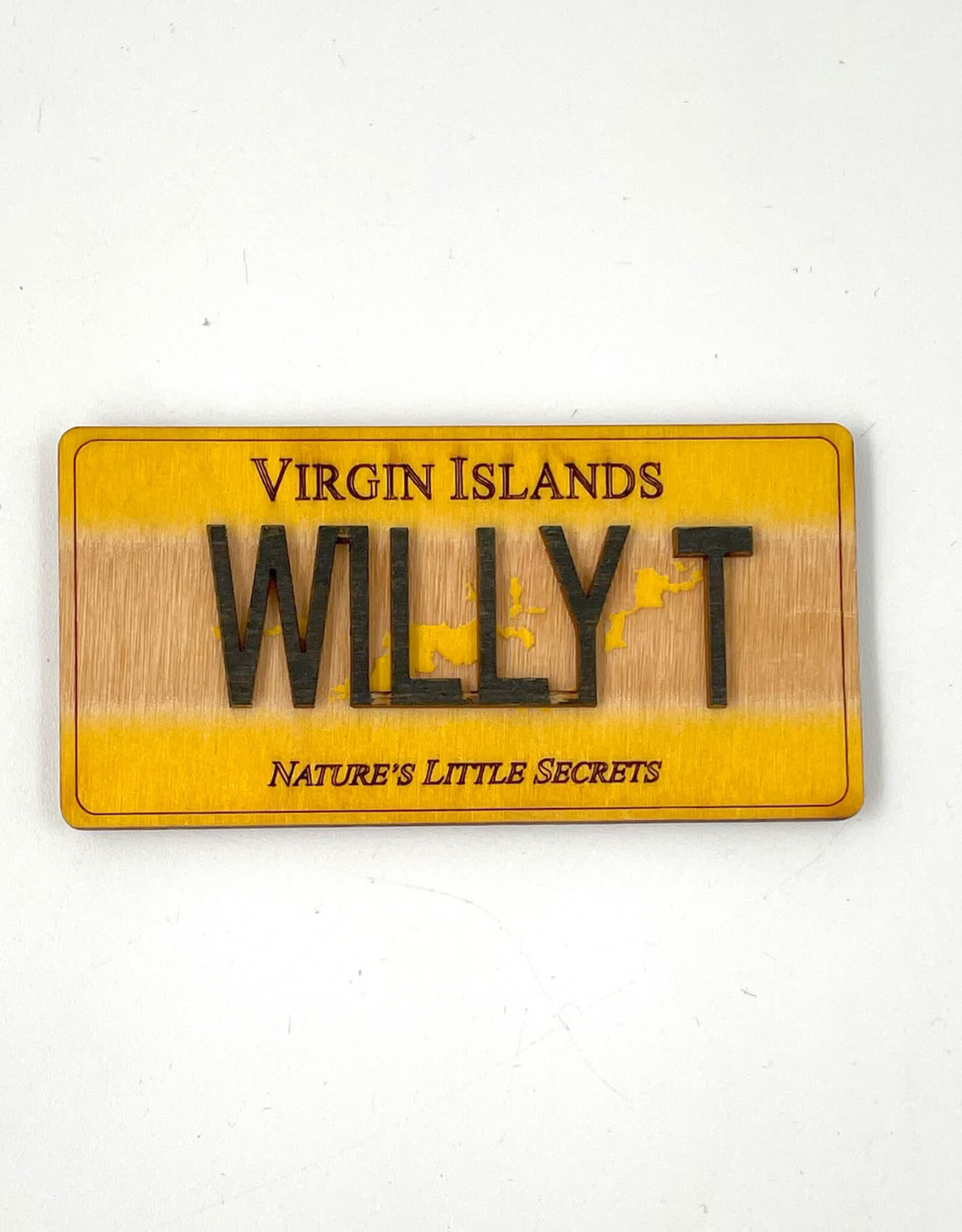 Magnet - License Plate - Willy T
