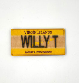 Magnet - License Plate - Willy T
