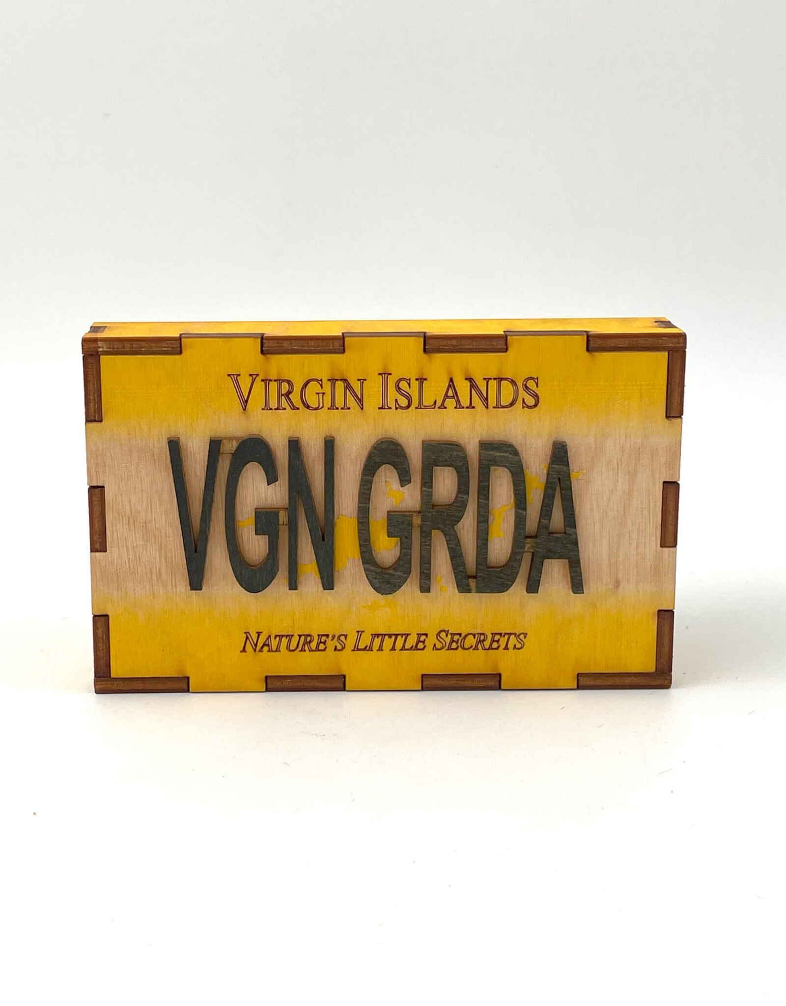 License Plate Box  - Virgin Gorda