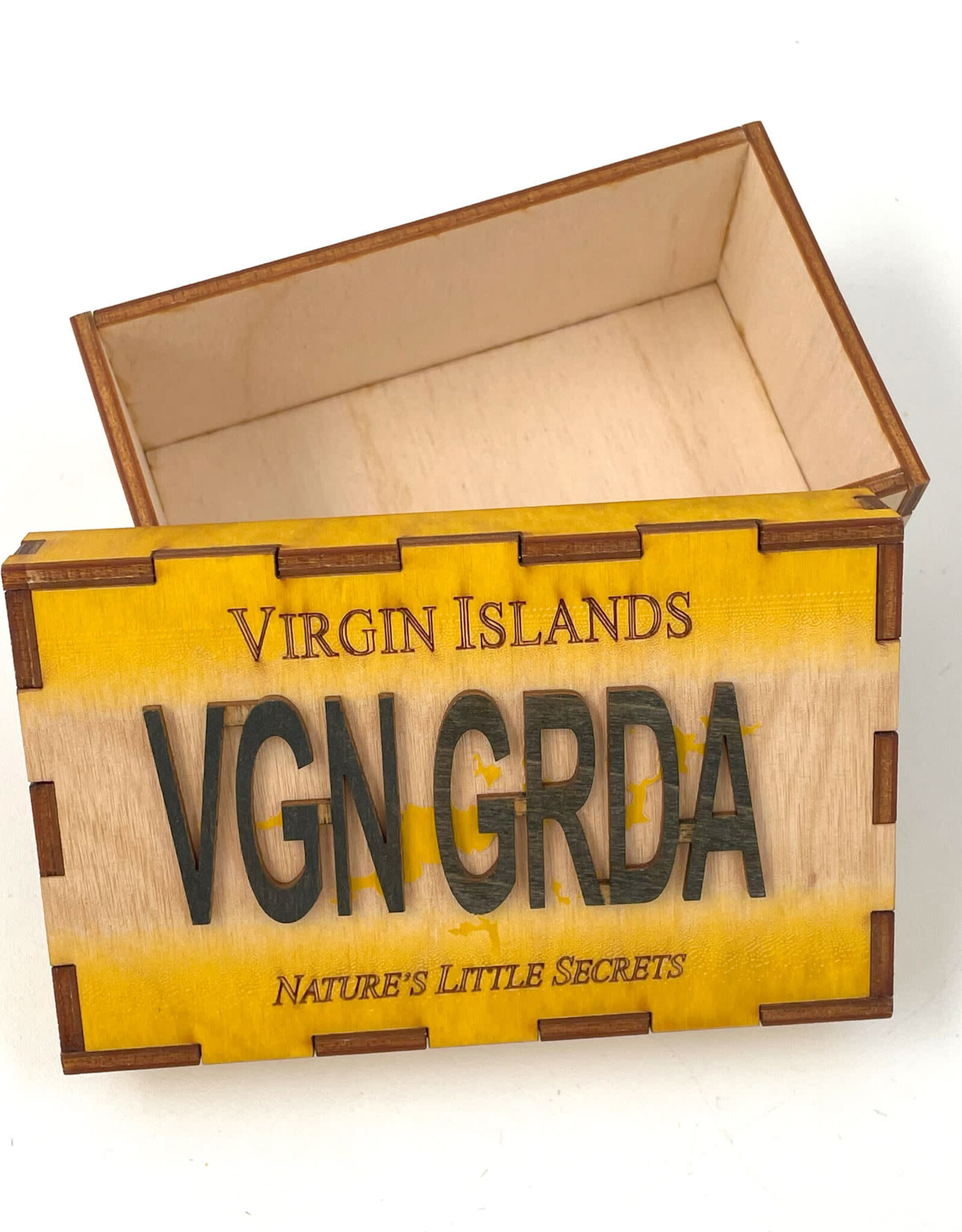 License Plate Box  - Virgin Gorda