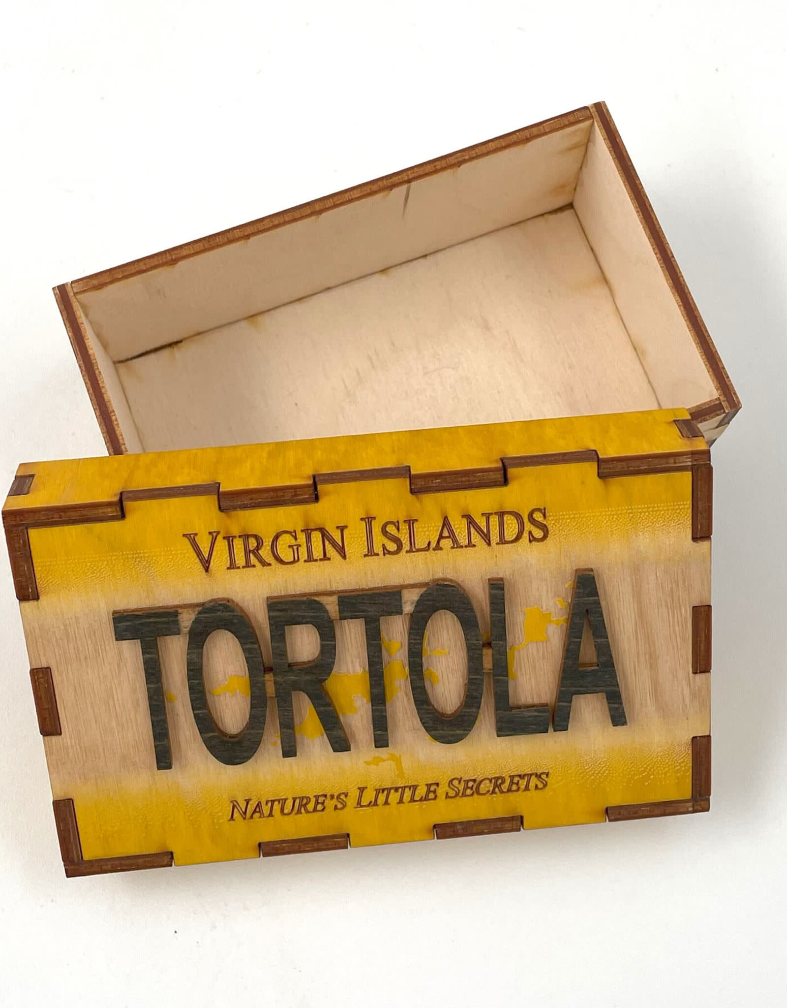 License Plate Box  - Tortola