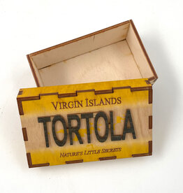 License Plate Box  - Tortola