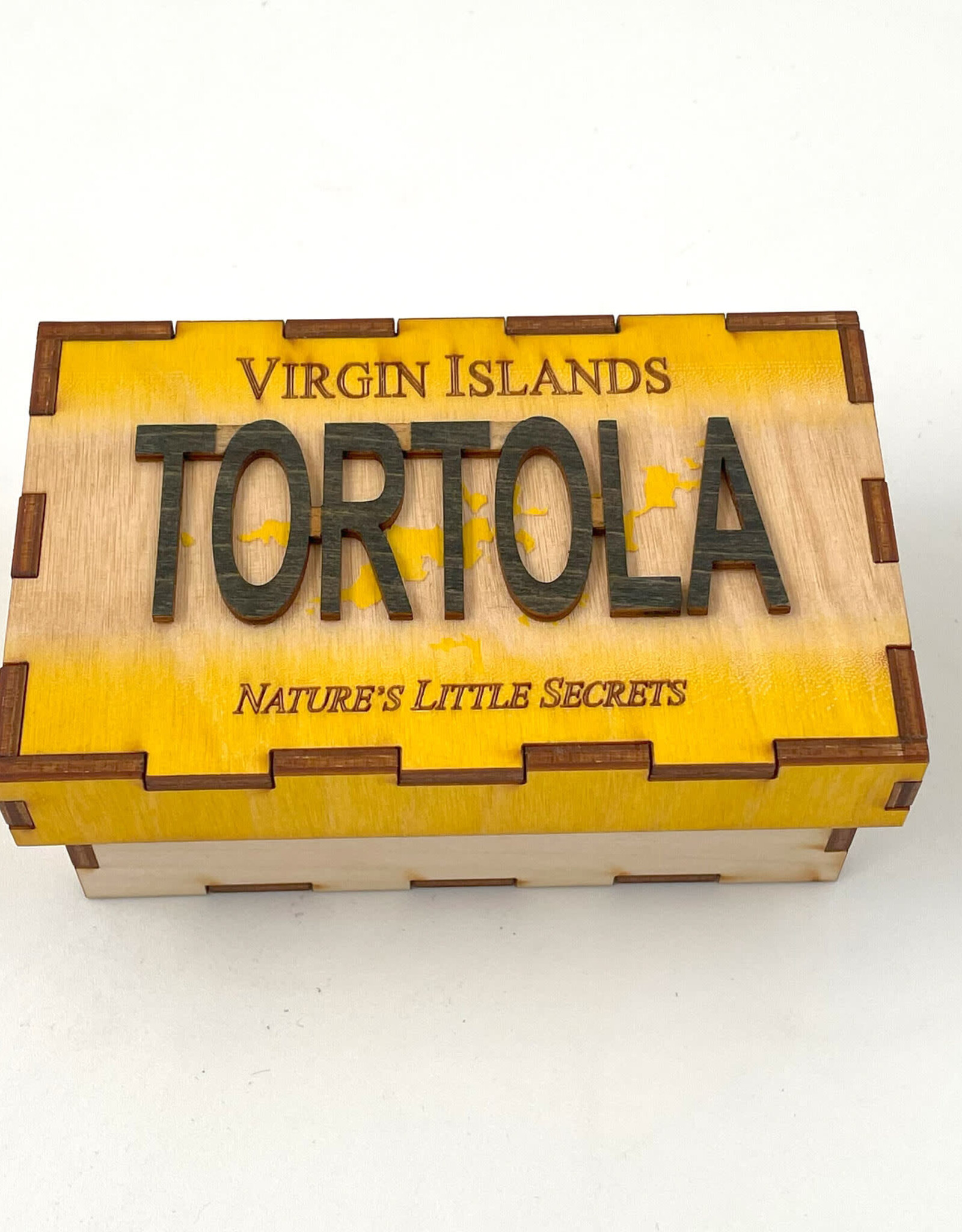 License Plate Box  - Tortola