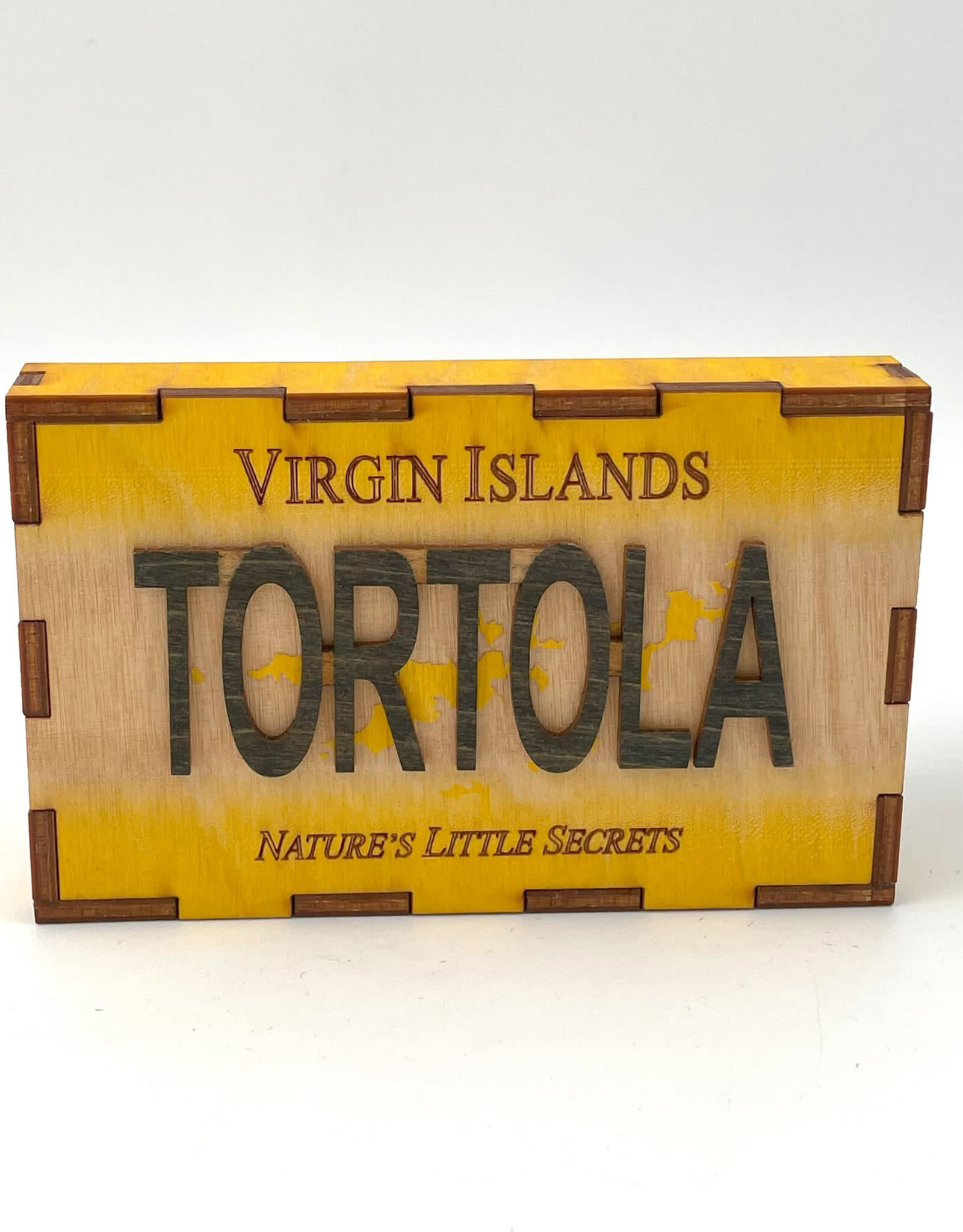 License Plate Box  - Tortola
