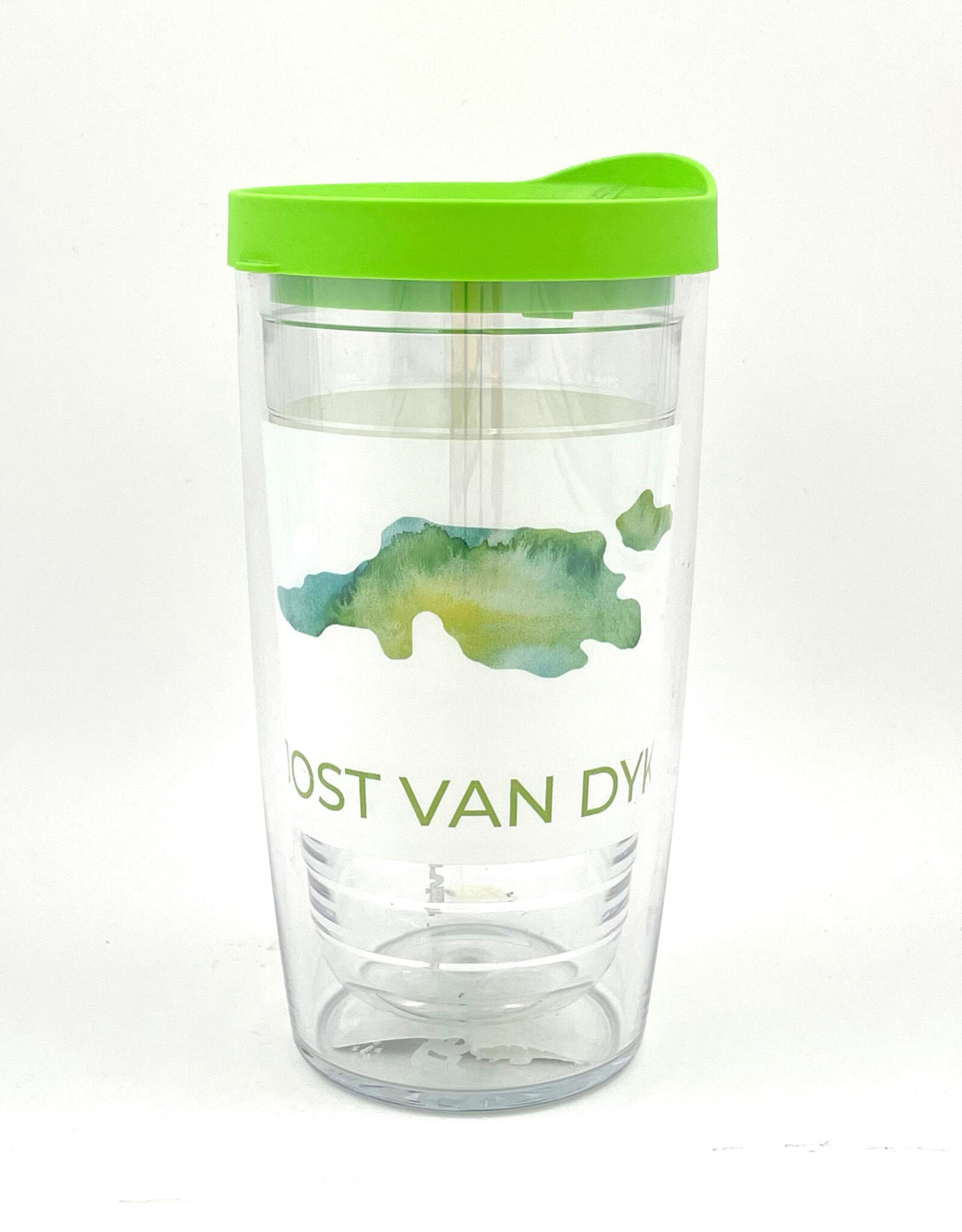 Tervis  Clear Tumbler - Jost Van Dyke 16 oz