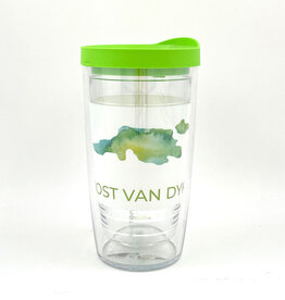 Tervis  Clear Tumbler - Jost Van Dyke 16 oz