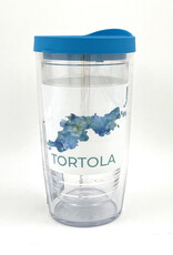 Tervis Clear Tumbler - Tortola 16 oz