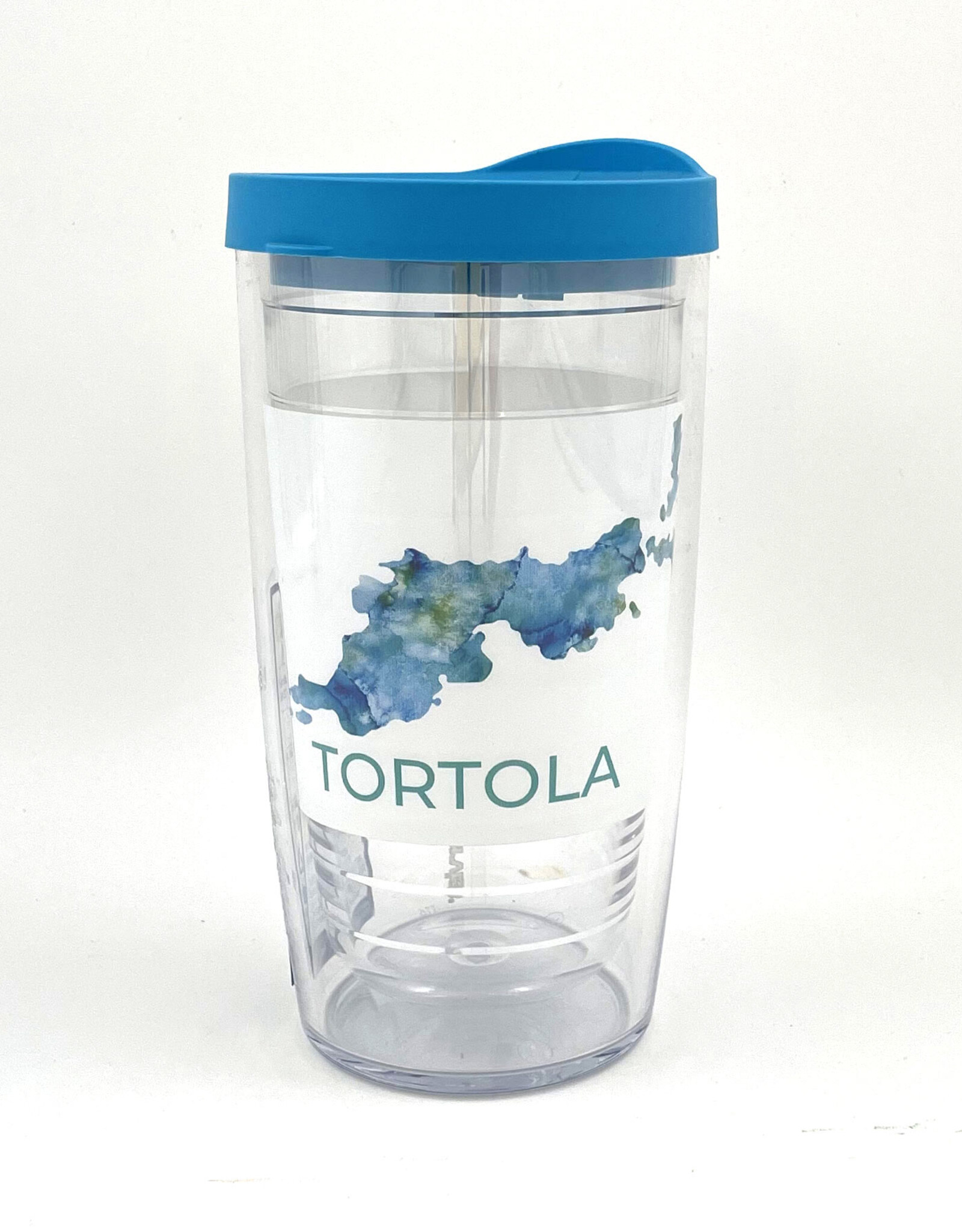 Tervis Clear Tumbler - Tortola 16 oz