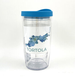 Tervis Clear Tumbler - Tortola 16 oz