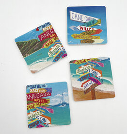 Cane Garden Bay  Coaster Set