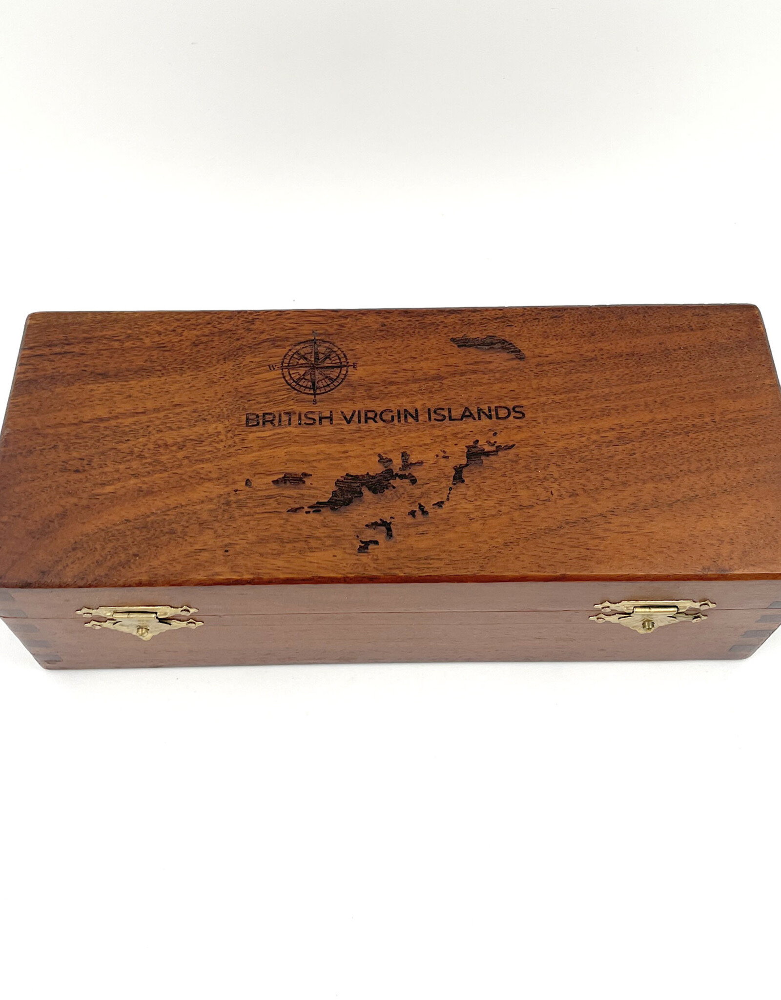 Dominoes - Double 6 Engraved Wooden Box