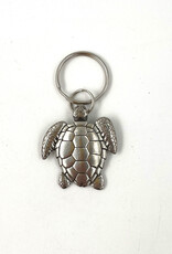 Sea Turtle Keyring Handmade Pewter