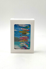 Playing Cards - Cane Garden Bay Sign