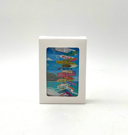 Playing Cards -  Cane Garden Bay Sign