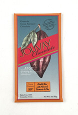 Jouvay Chocolate Bar - Turmeric, Almonds, Flax & Black Pepper 85%