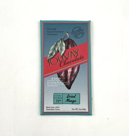 Jouvay Chocolate Bar - Dried  Mango 72%