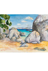 Jinx Morgan "At The Baths" Limited Edition Giclee Print By  BVI  ArtistJinx Morgan