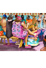 Aileen Malcolm "Lunch at Willy T" Limited Edition Giclee Print by BVI Artist Aileen Malcolm