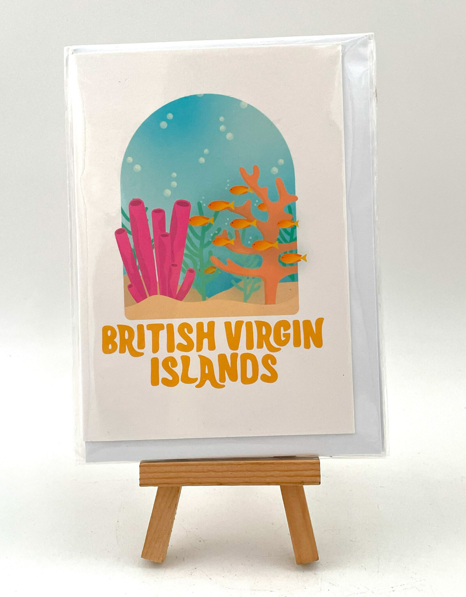 Tihara Smith Window into the BVI Reef Card