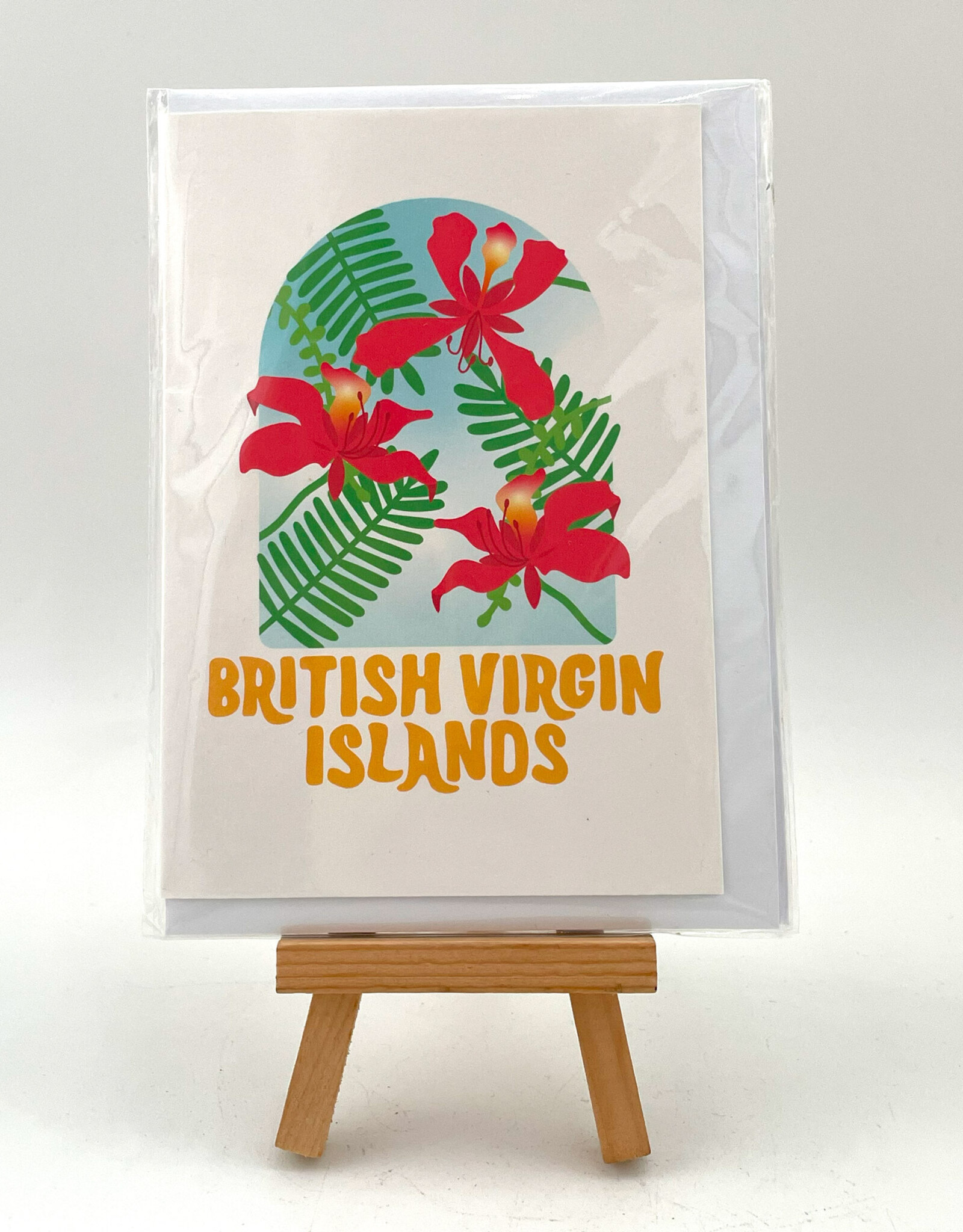 Tihara Smith Window into the BVI Flamboyant Card