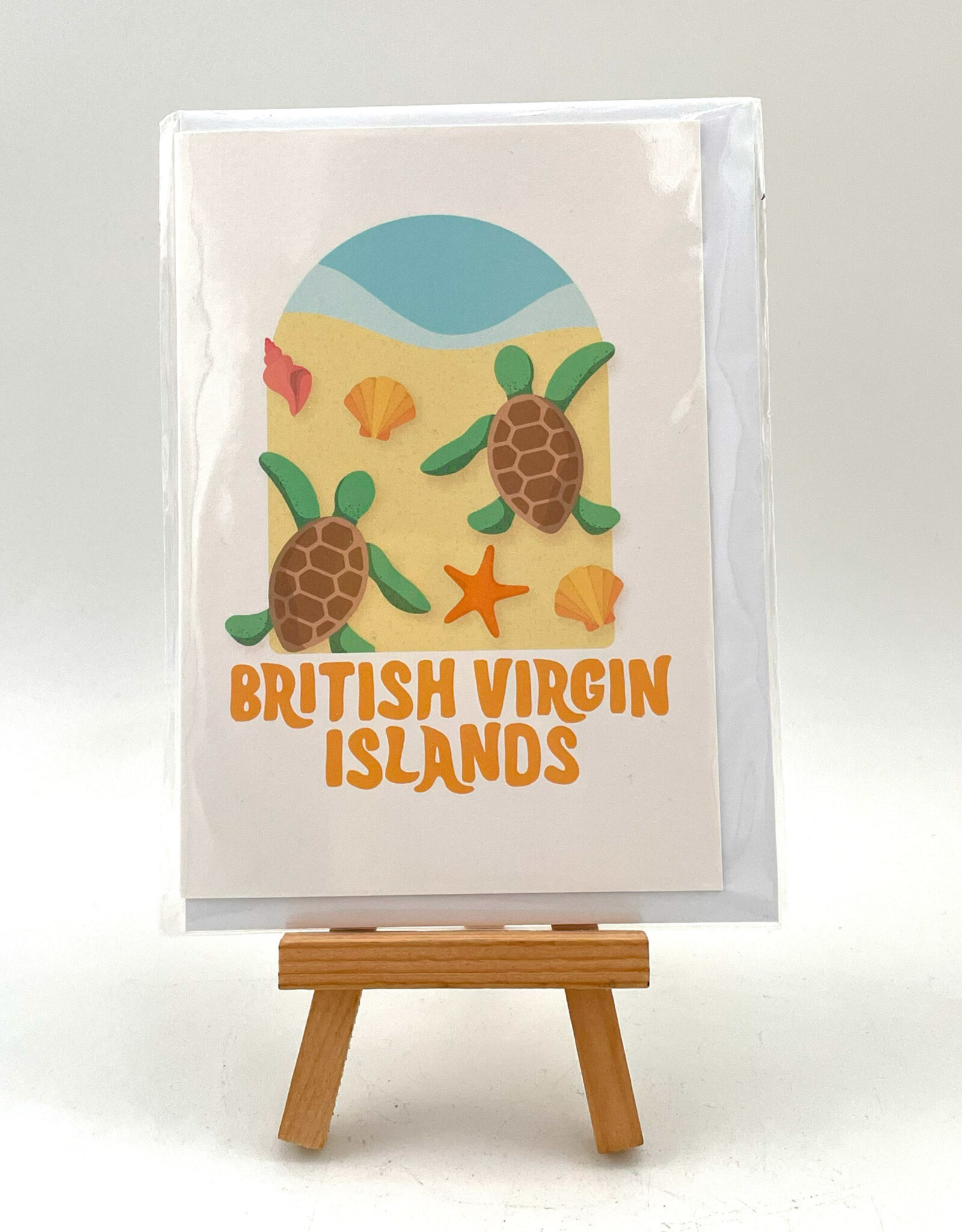 Tihara Smith Window into the BVI Turtle Card