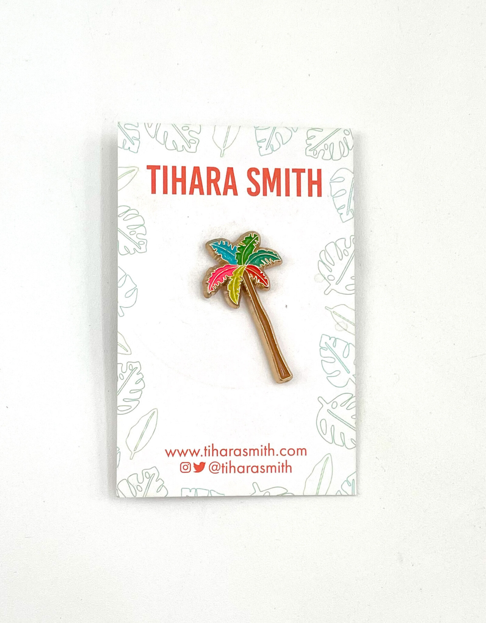 Tihara Smith Palm Tree Pin