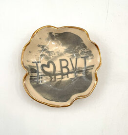Ceramic Trinket Tray - I HEART BVI