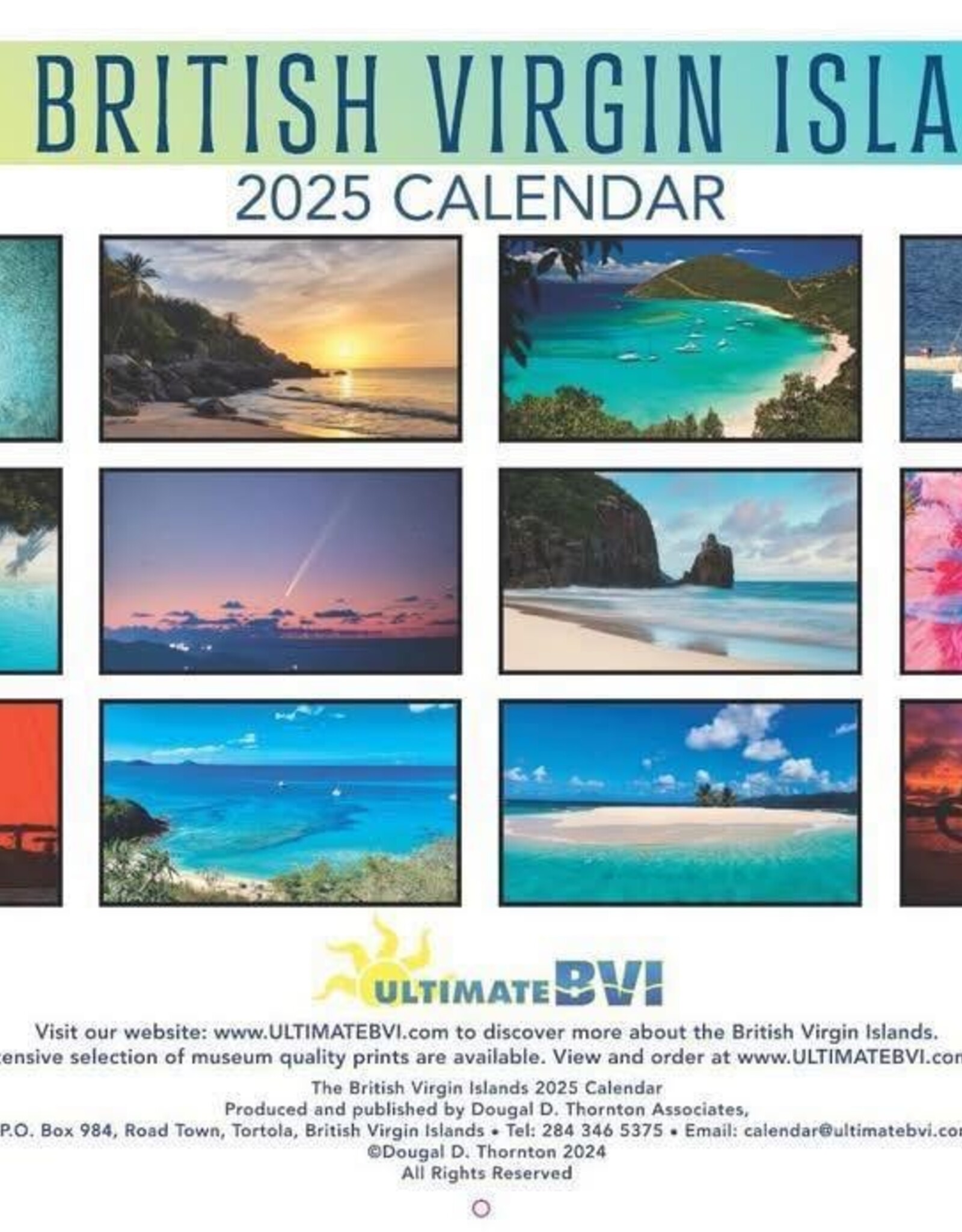 Dougal Thornton Dougal Thornton  BVI Calendar 2025