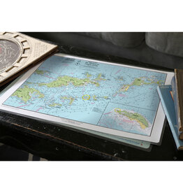 Maritime Tribes Placemat - Laminated 11"x 17" - Imray BVI Maritime Chart