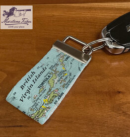 Maritime Tribes Keyring - 3" Imray BVI Maritime Chart