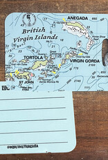 Maritime Tribes Luggage Tag - Imray BVI Maritime Chart