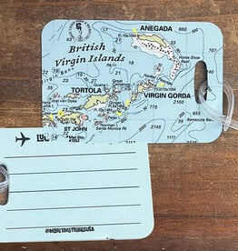 Maritime Tribes Luggage Tag - Imray BVI Maritime Chart