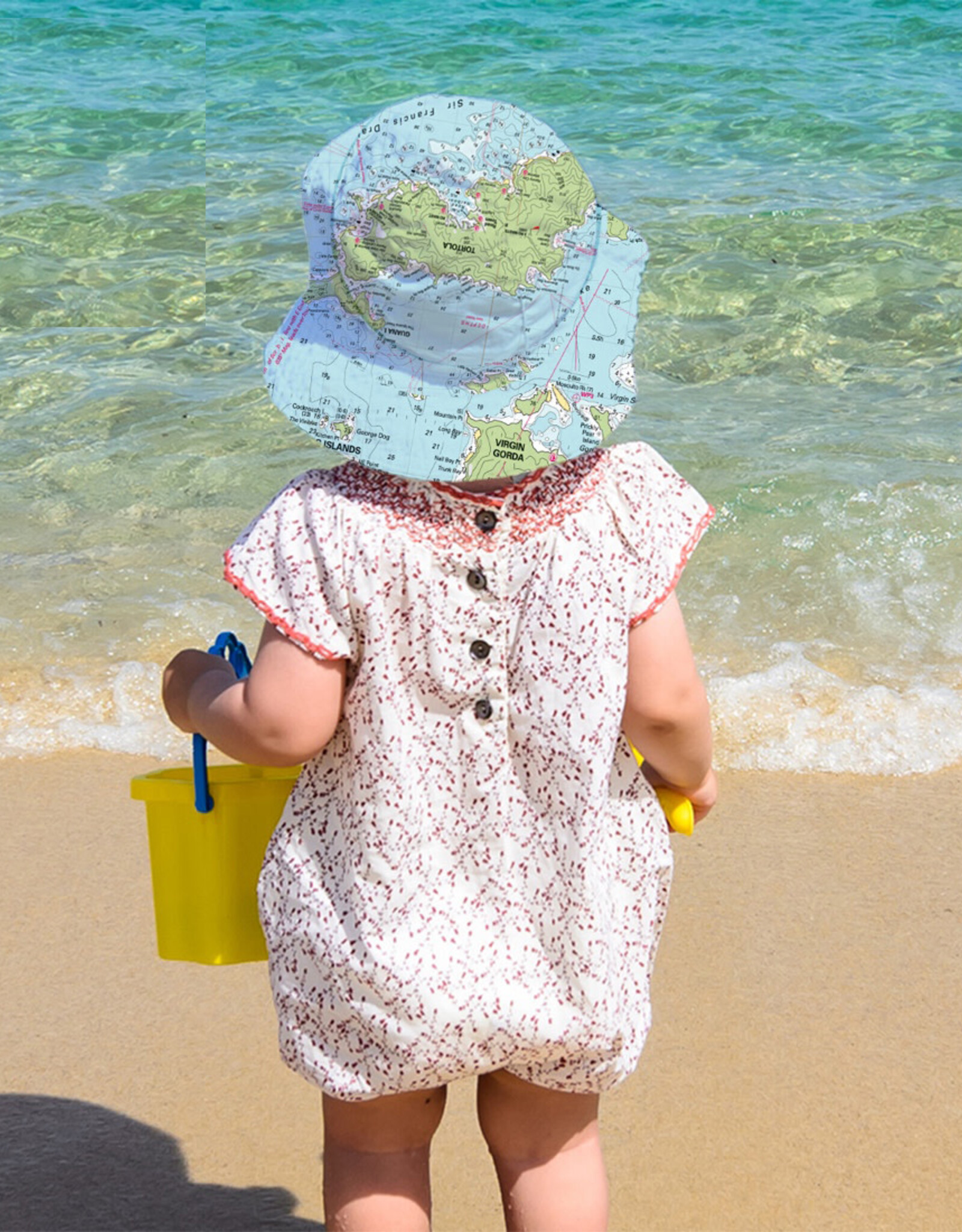 Maritime Tribes Bucket Hat - 12 to 24 Months - Imray BVI Maritime Chart