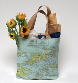Maritime Tribes Tote - Canvas Imray Imray BVI Maritime Chart