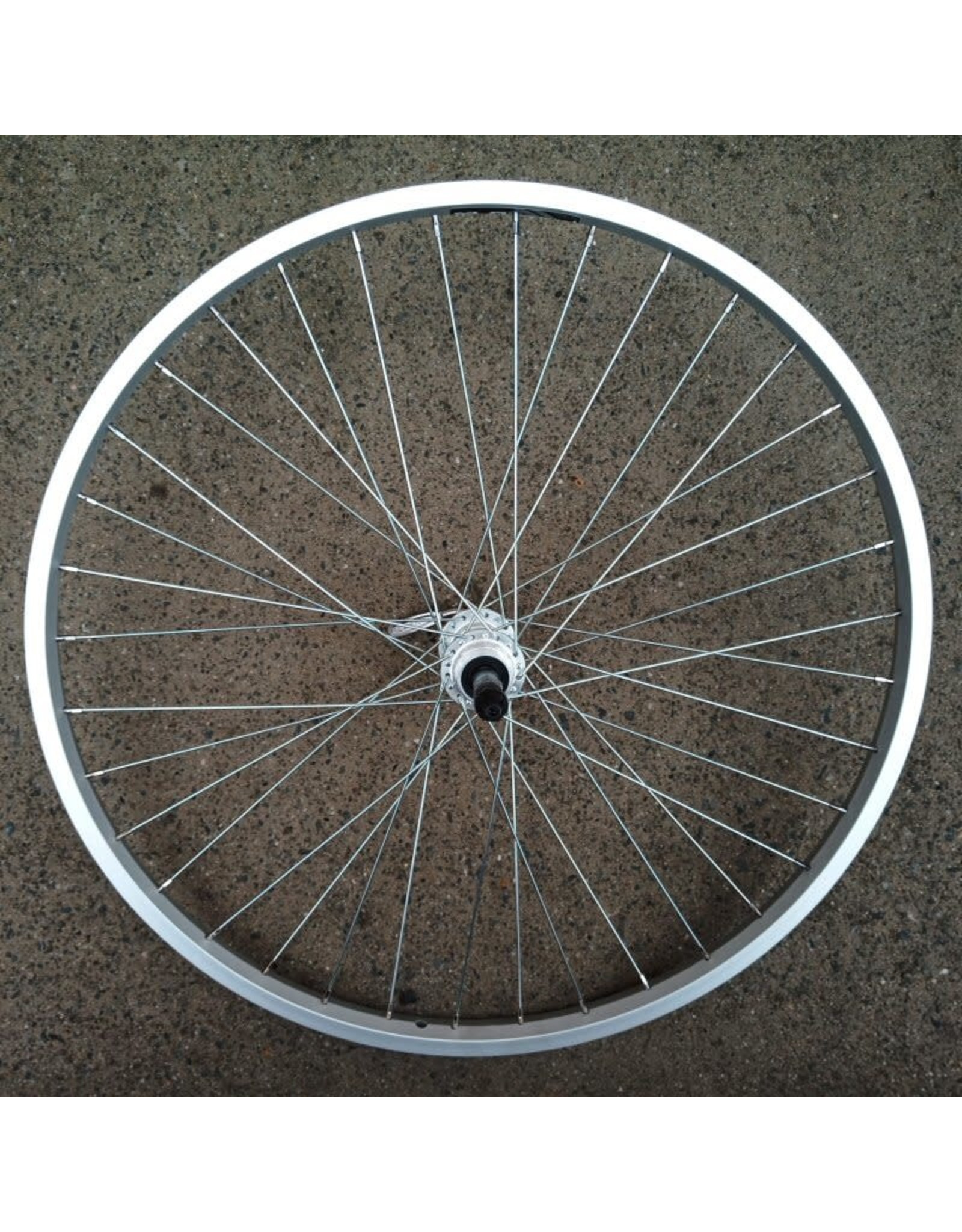 Wheel Alloy 26x1.5" 5/6/7-Sp FW 36H QR Silver