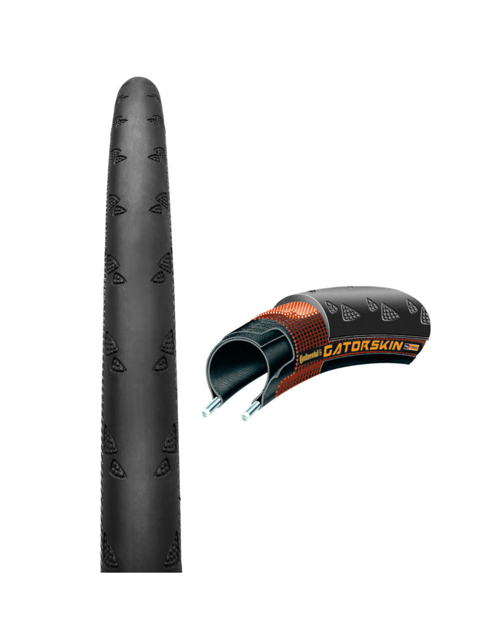 Continental Tire Continental Gatorskin 700x23c Folding Black